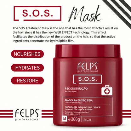 Felps Professional Resurrection Capillary SOS Mask Extreme Reconstruction 1kg