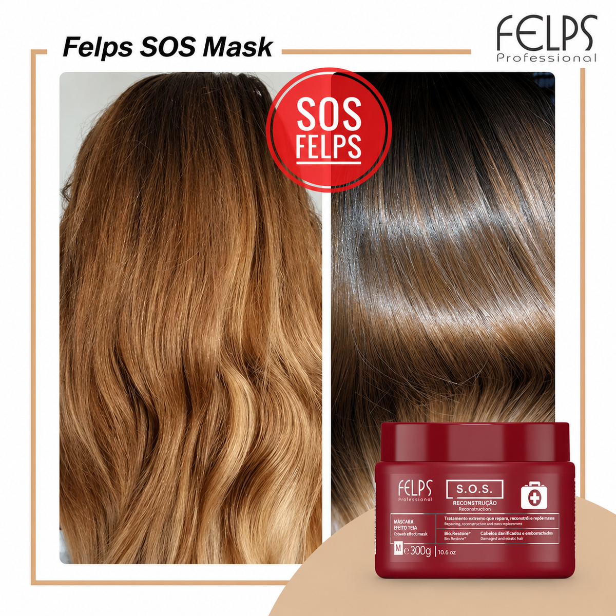 Felps Professional Resurrection Capillary SOS Mask Extreme Reconstruction 1kg
