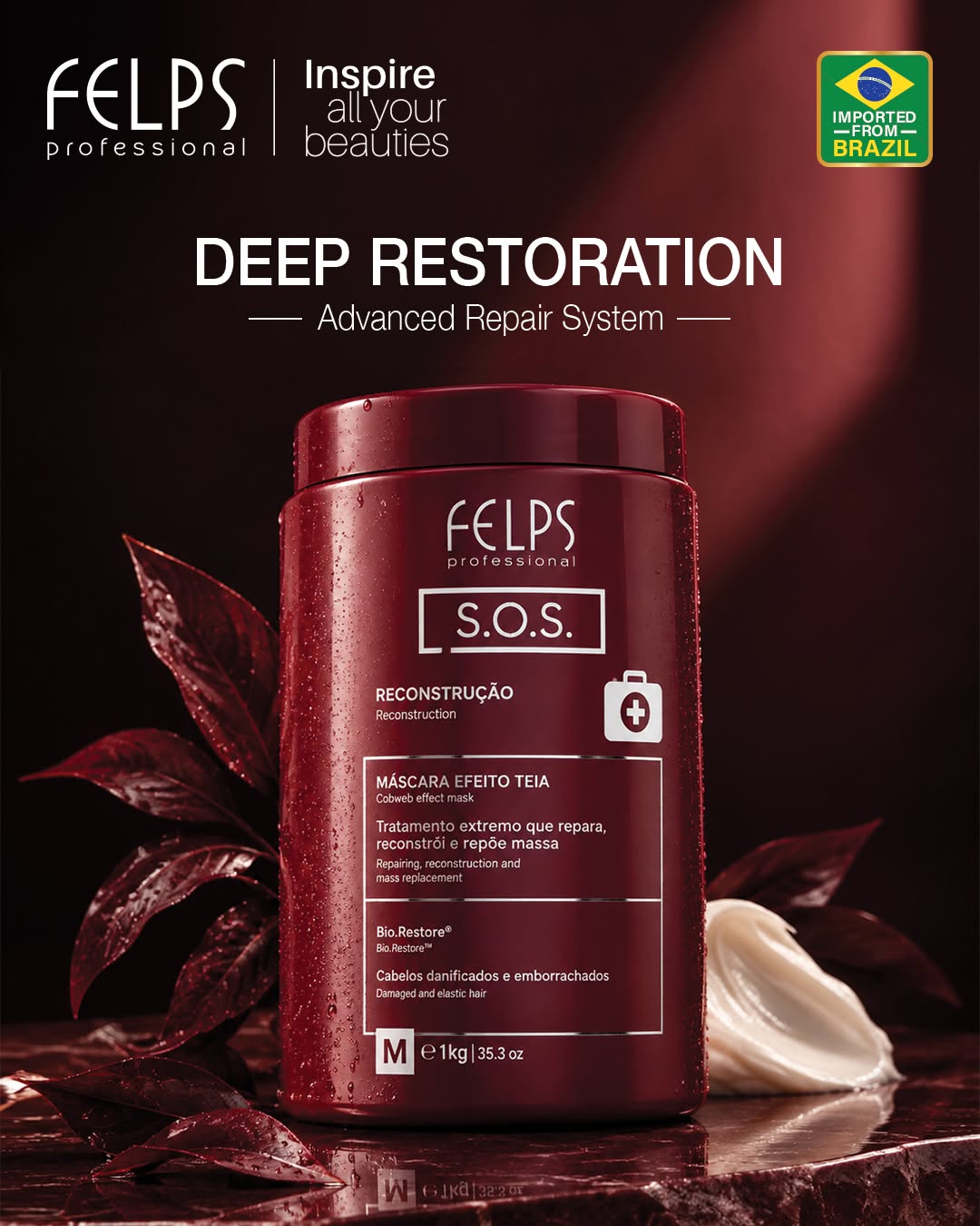 Felps Professional Resurrection Capillary SOS Mask Extreme Reconstruction 1kg