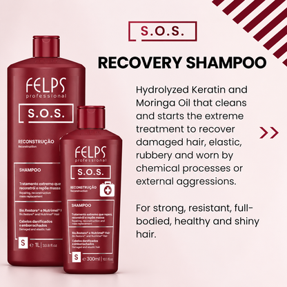 Felps SOS Extreme Reconstruction Treatment Shampoo 1000ml