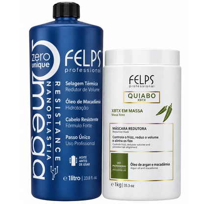 Felps Thermal Sealing Omega Zero Nanoplastia & XBTX Okra Smoothing Mask Duo
