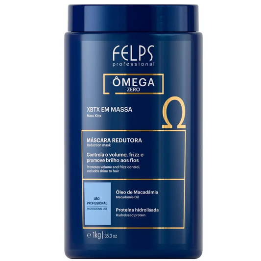 Felps XBTX Omega Zero Volume Control Reduction Mask Macadamia Oil 1000ml