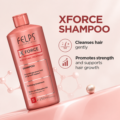 Felps X Force Biotin Hair Growth Shampoo and Fortifying Conditioner 1000ml