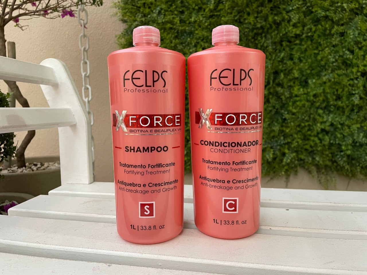 Felps X Force Biotin Shampoo and Conditioner Fortifying Treatment 1000ml
