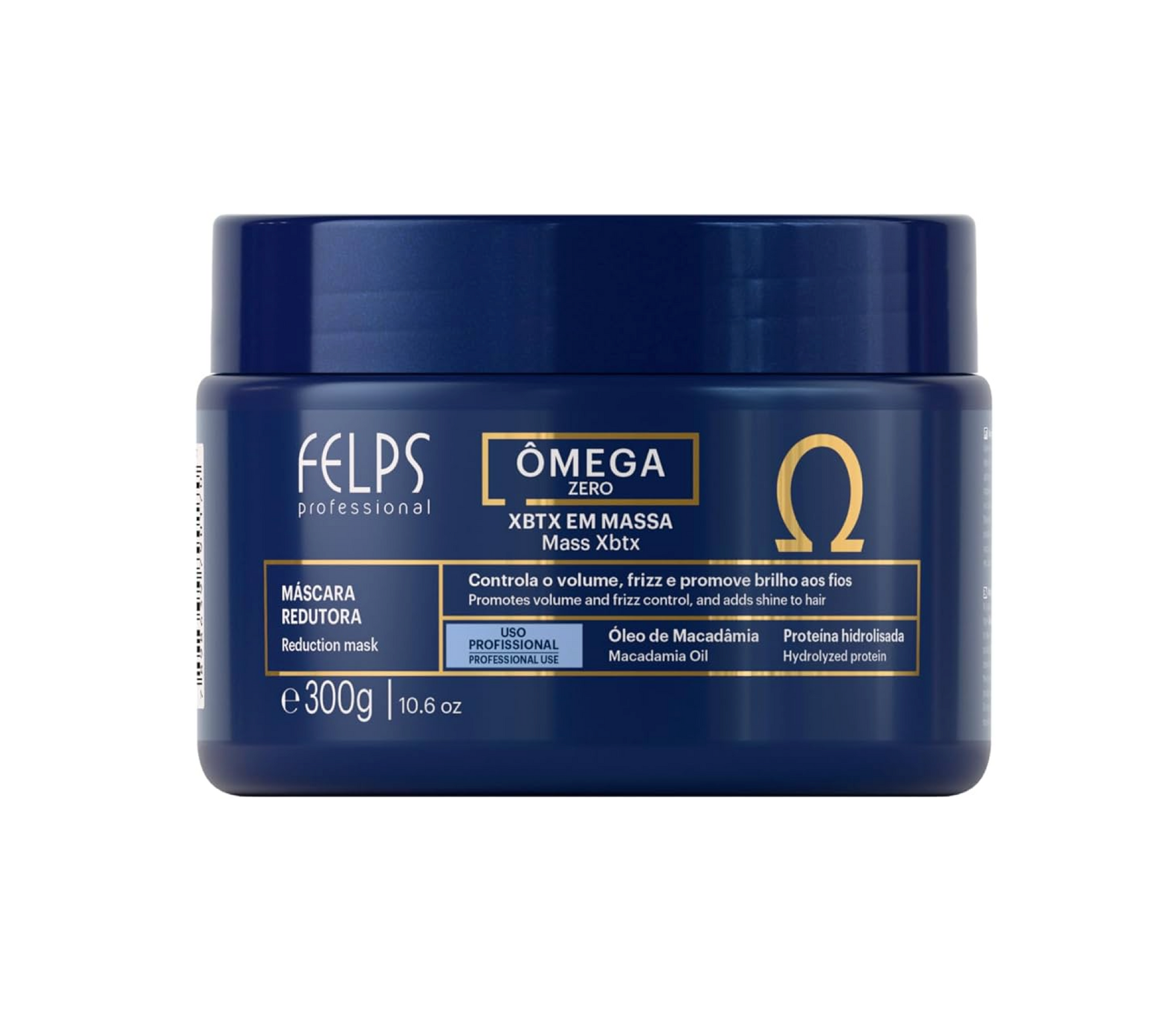 Felps XBTX Omega Zero Volume Control Mask Macadamia Oil 300g