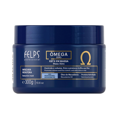Felps XBTX Omega Zero Volume Control Reduction Mask Macadamia Oil 300g