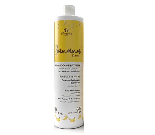 Floractive Banana and Honey Moisturising Shampoo 1000ml 