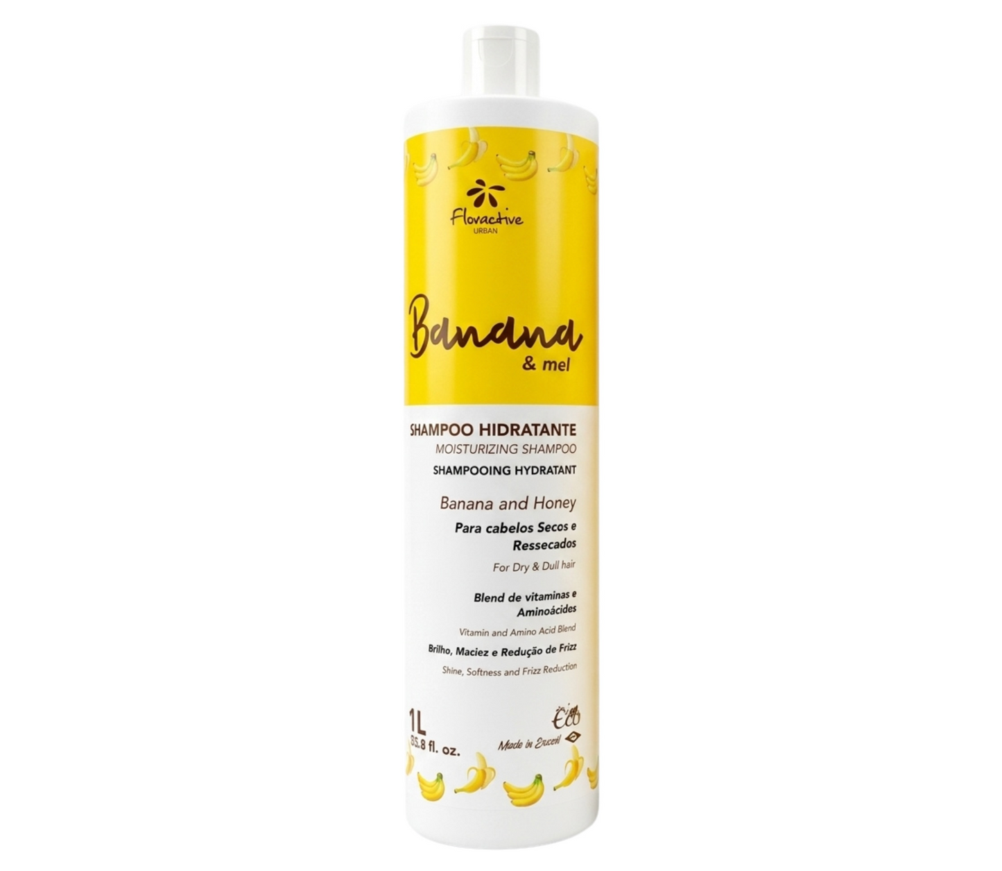 Floractive Banana and Honey Moisturising Shampoo 1000ml