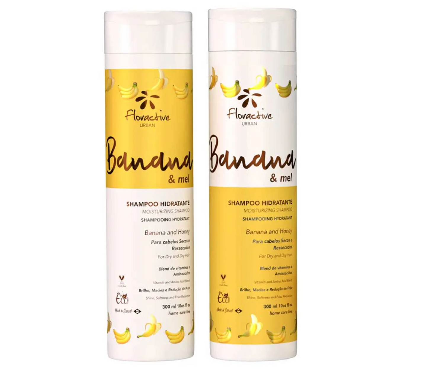 Floractive Banana and Honey Moisturising Shampoo & Treatment Conditioner 300ml