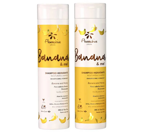 Floractive Banana and Honey Moisturising Shampoo & Treatment Conditioner 300ml