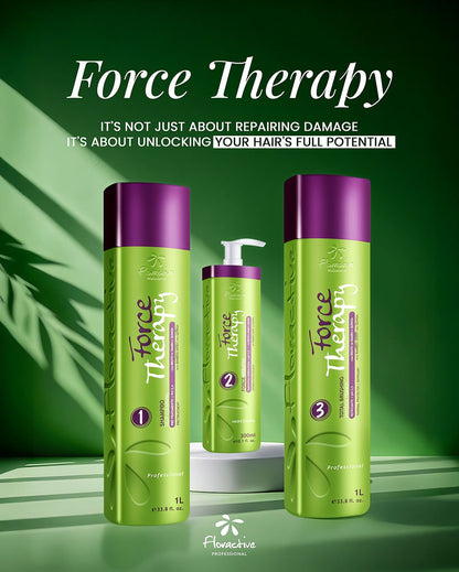 Floractive Force Therapy Keratin Rebuilder Treatment Kit (3pc)
