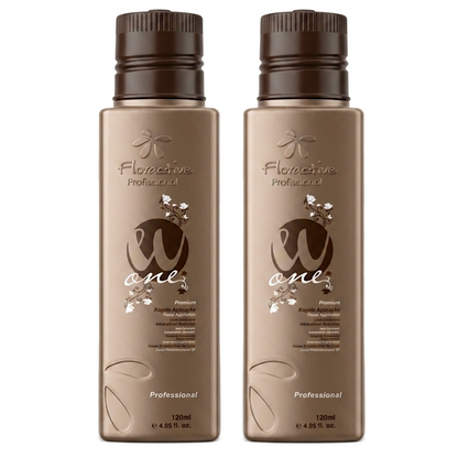 Floractive W One Premium Nanoplasty Keratin Treatment Cream 120ml (2pc)