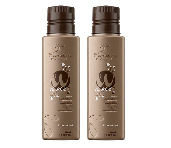 Floractive W One Premium Nanoplasty Keratin Treatment Cream 120ml (2pc)