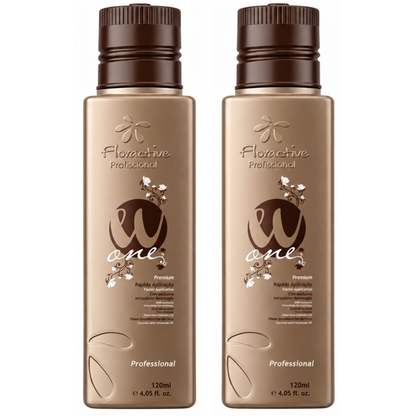 Floractive W One Premium Nanoplasty Keratin Treatment Cream 120ml (2pc)