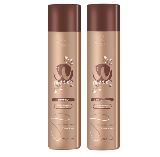Floractive W One Shampoo and 3 In 1 Conditioner Mask 1000ml