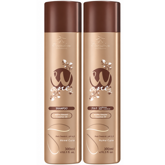Floractive W One Shampoo and 3 In 1 Conditioner Mask 300ml