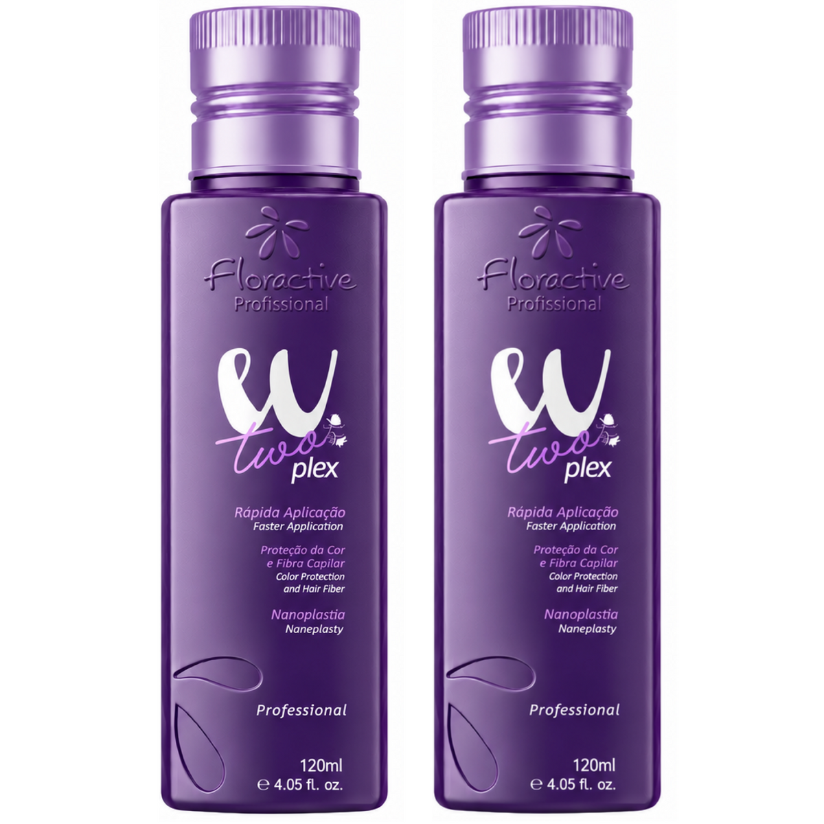 Floractive W Two Plex Nanoplasty Straightening Treatment 120ml (2pc)