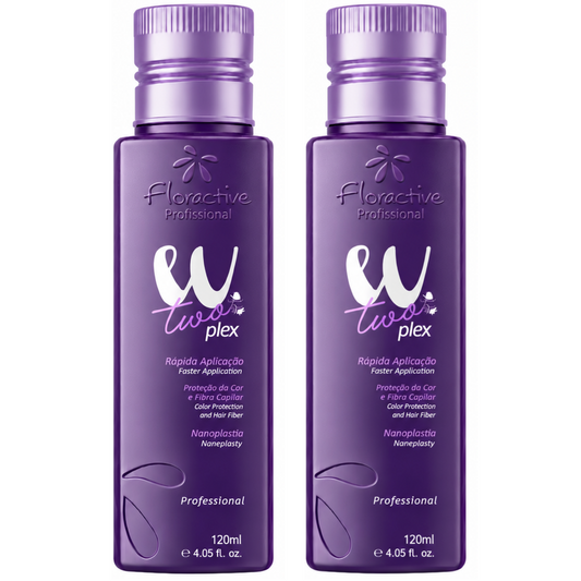 Floractive W Two Plex Nanoplasty Straightening Treatment 120ml (2pc)
