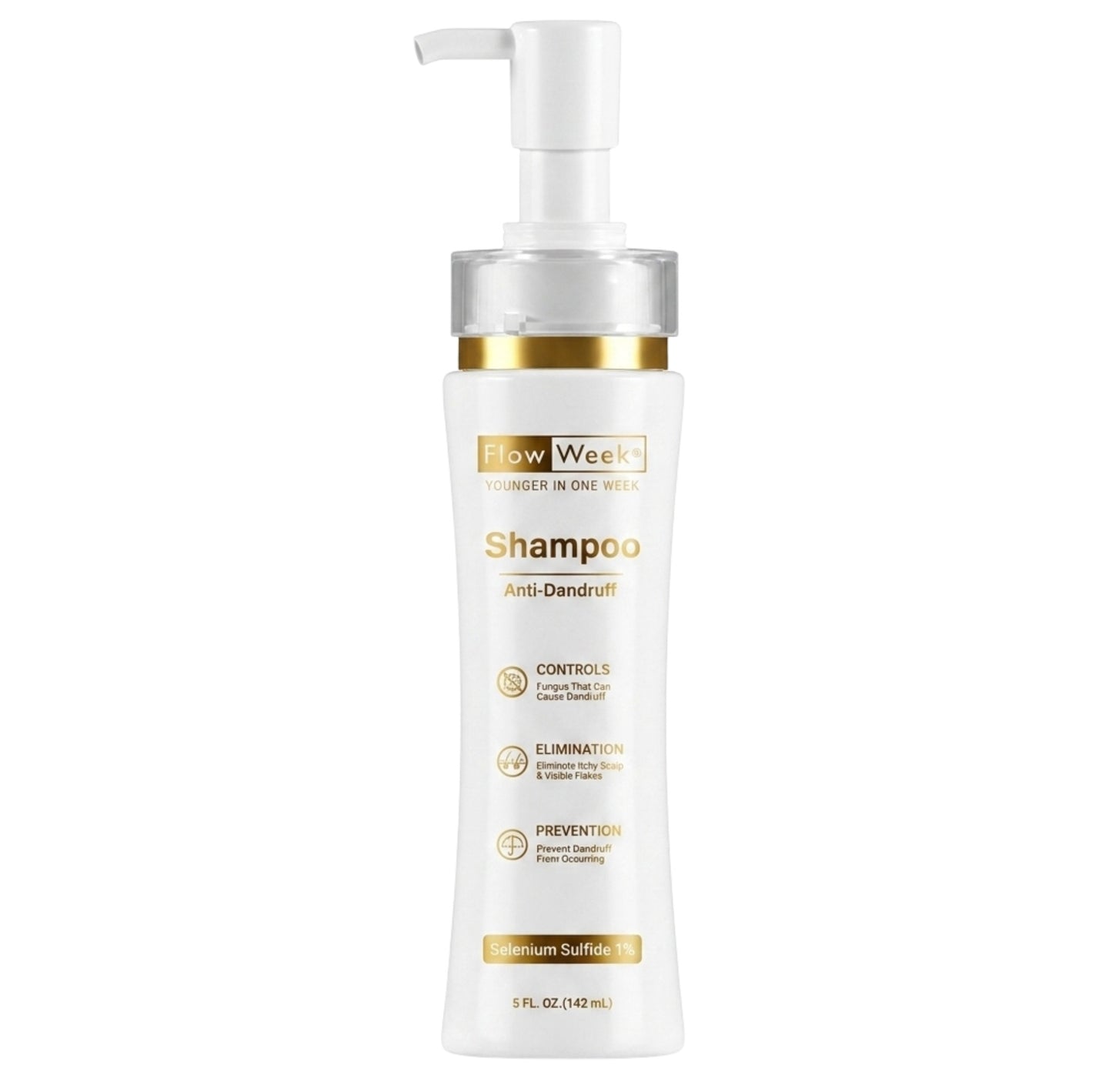 Flow Week Anti Dandruff Shampoo 142ml