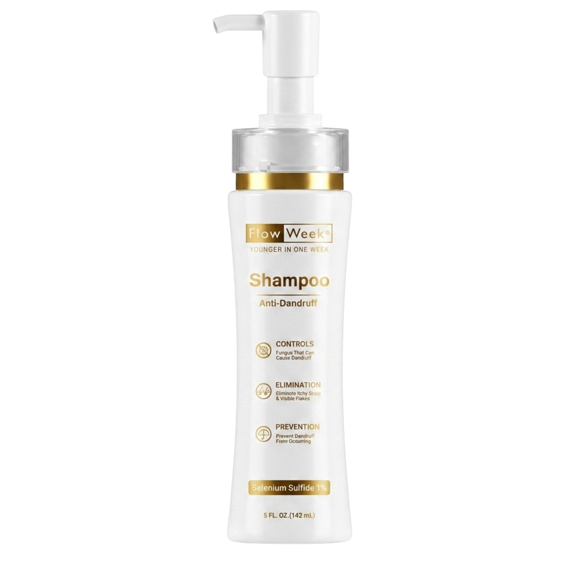 Flow Week Anti Dandruff Shampoo 142ml