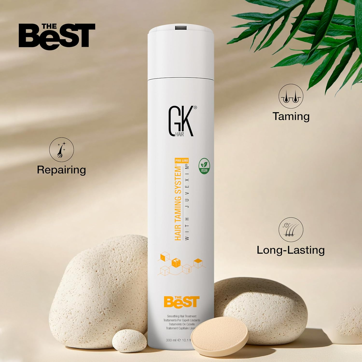 GK Hair The Best Keratin Hair Treatment Taming System With Juvexin 300ml