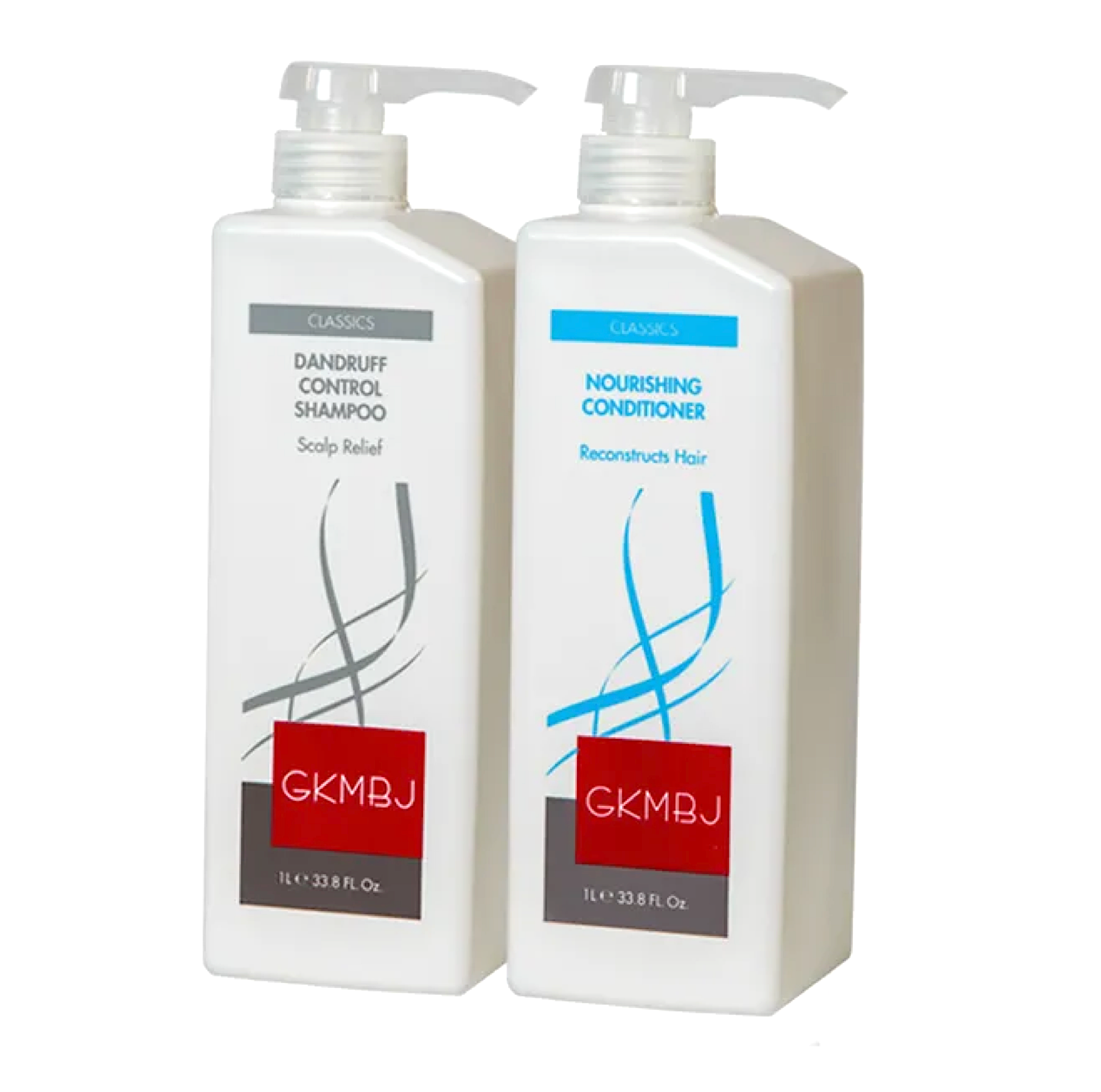 GKMBJ Dandruff Shampoo and Nourishing Conditioner 1000ml