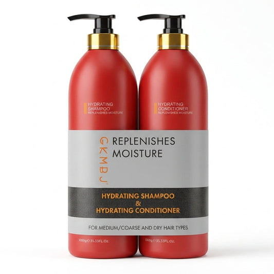 GKMBJ Hydrating Shampoo and Conditioner 1000ml