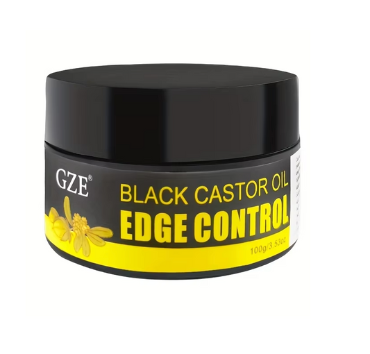GZE African Black Castor Oil Edge Control 100g