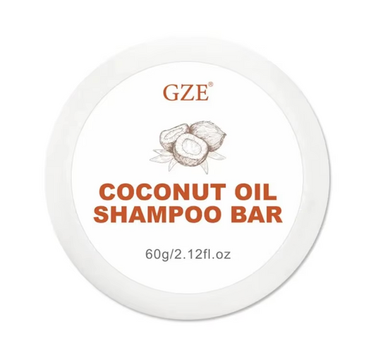 GZE Coconut Oil Shampoo Bar 60g