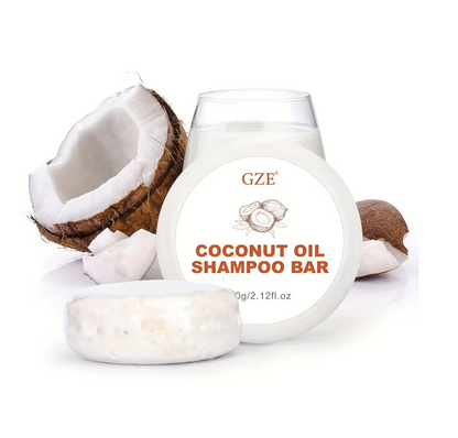 GZE Coconut Oil Shampoo Bar 60g