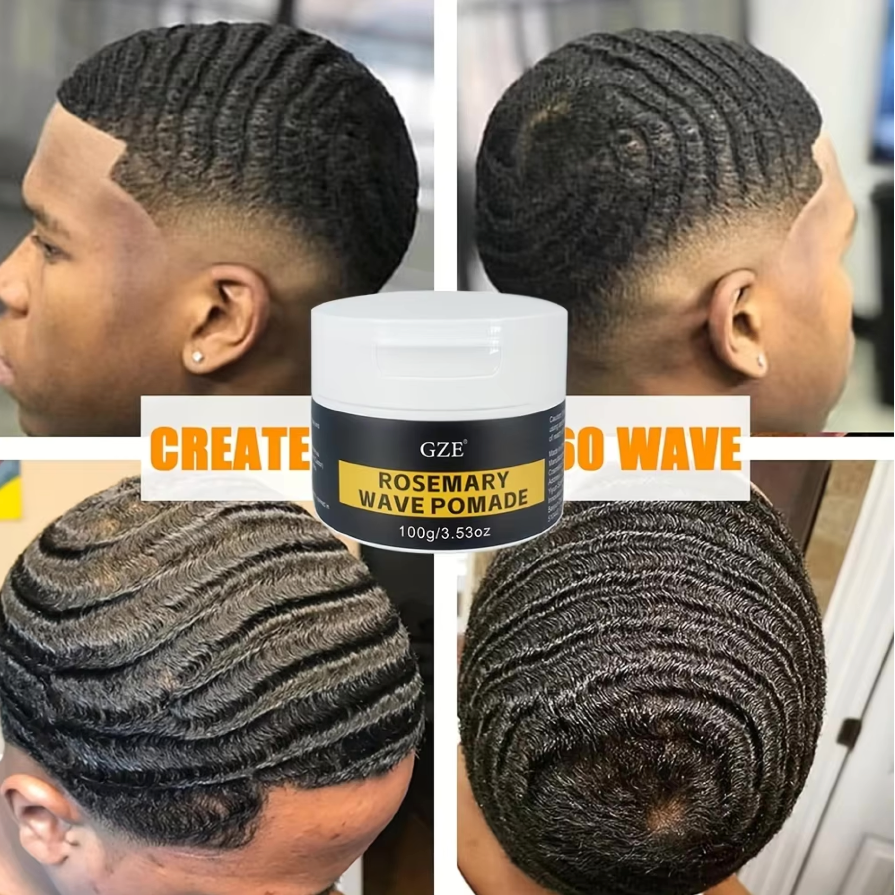 GZE Rosemary Wave Pomade 100g