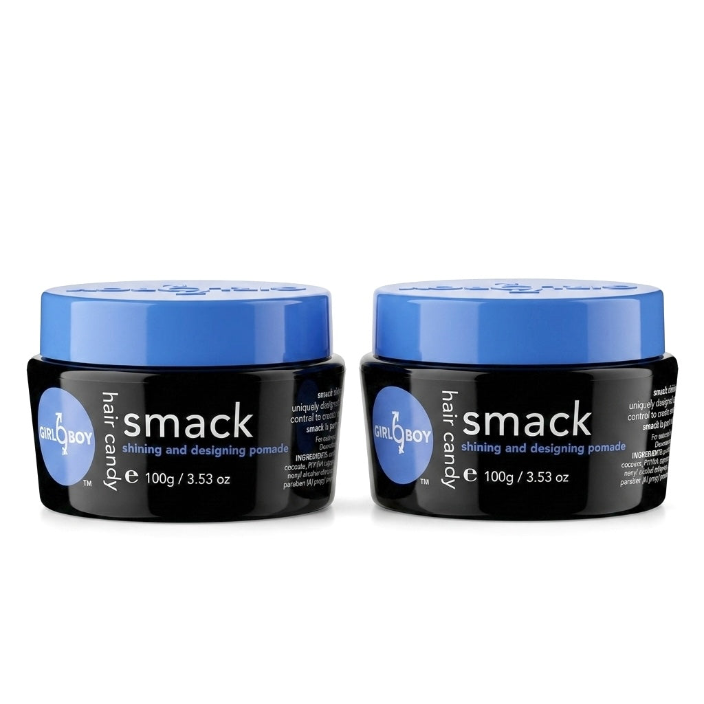 Girlboy Smack Shining and Designing Pomade 100g (2pc)
