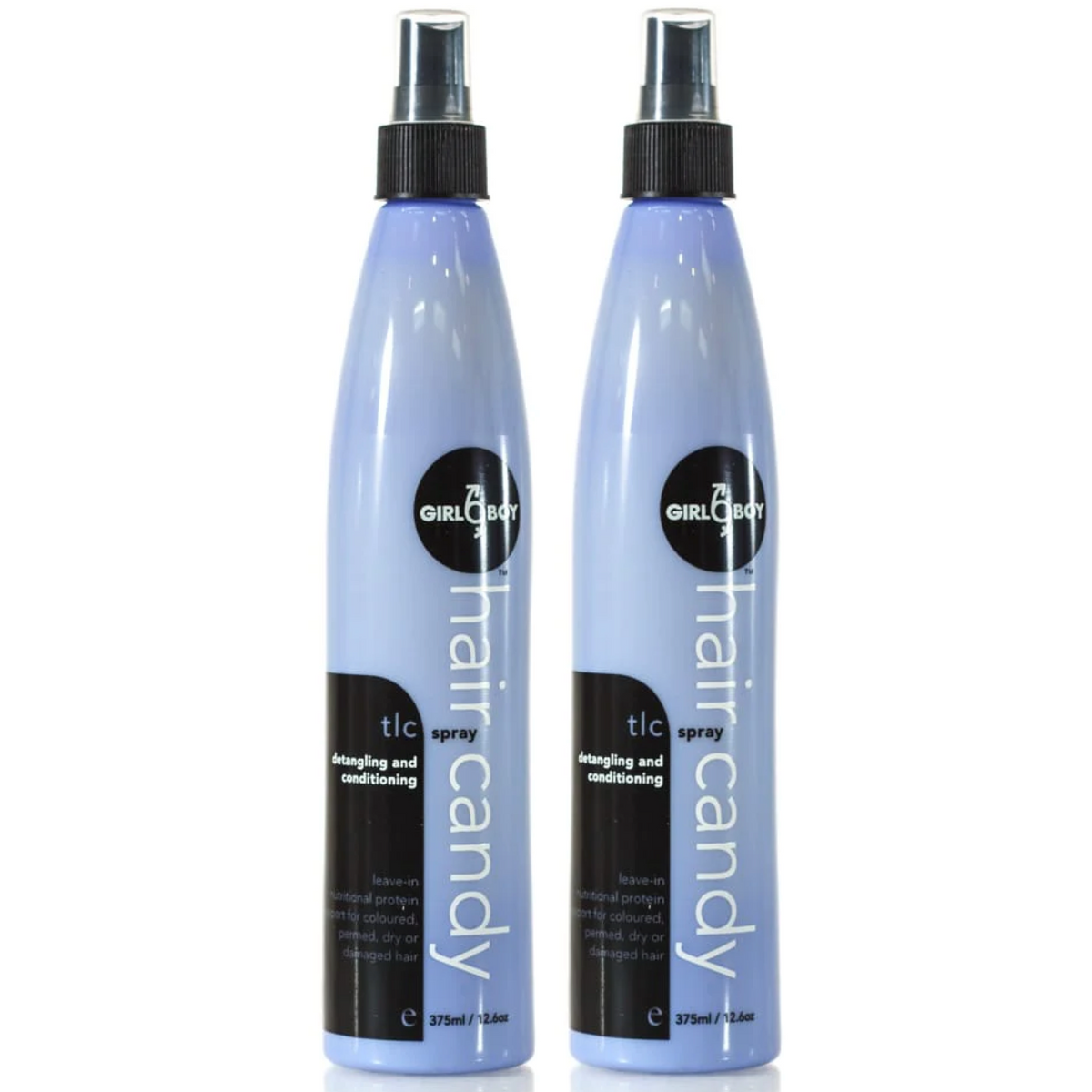Girlboy TLC Spray Detangling and Conditioning 375ml (2pc)