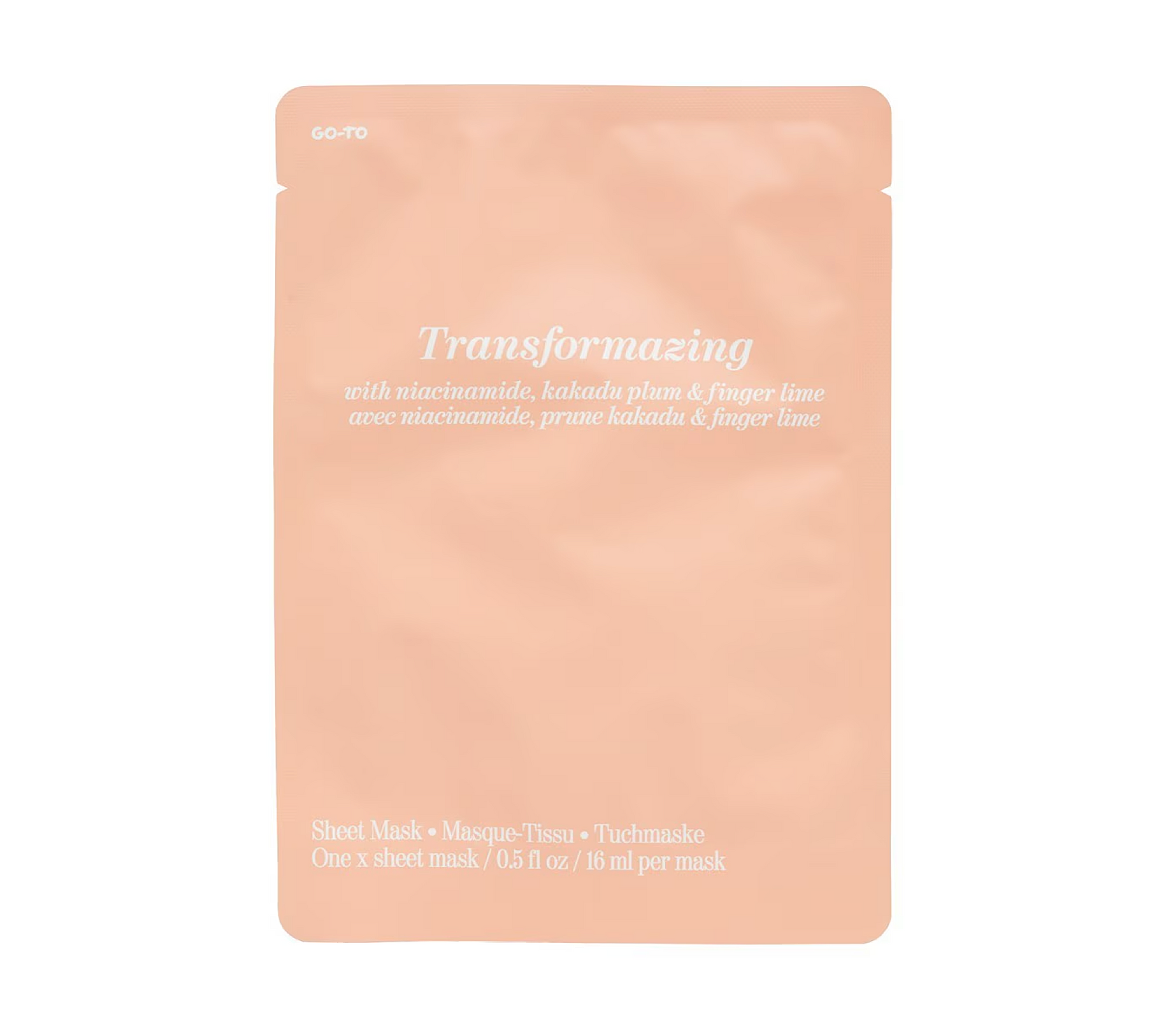 Go-To Transformazing Sheet Mask 16ml x 6pc