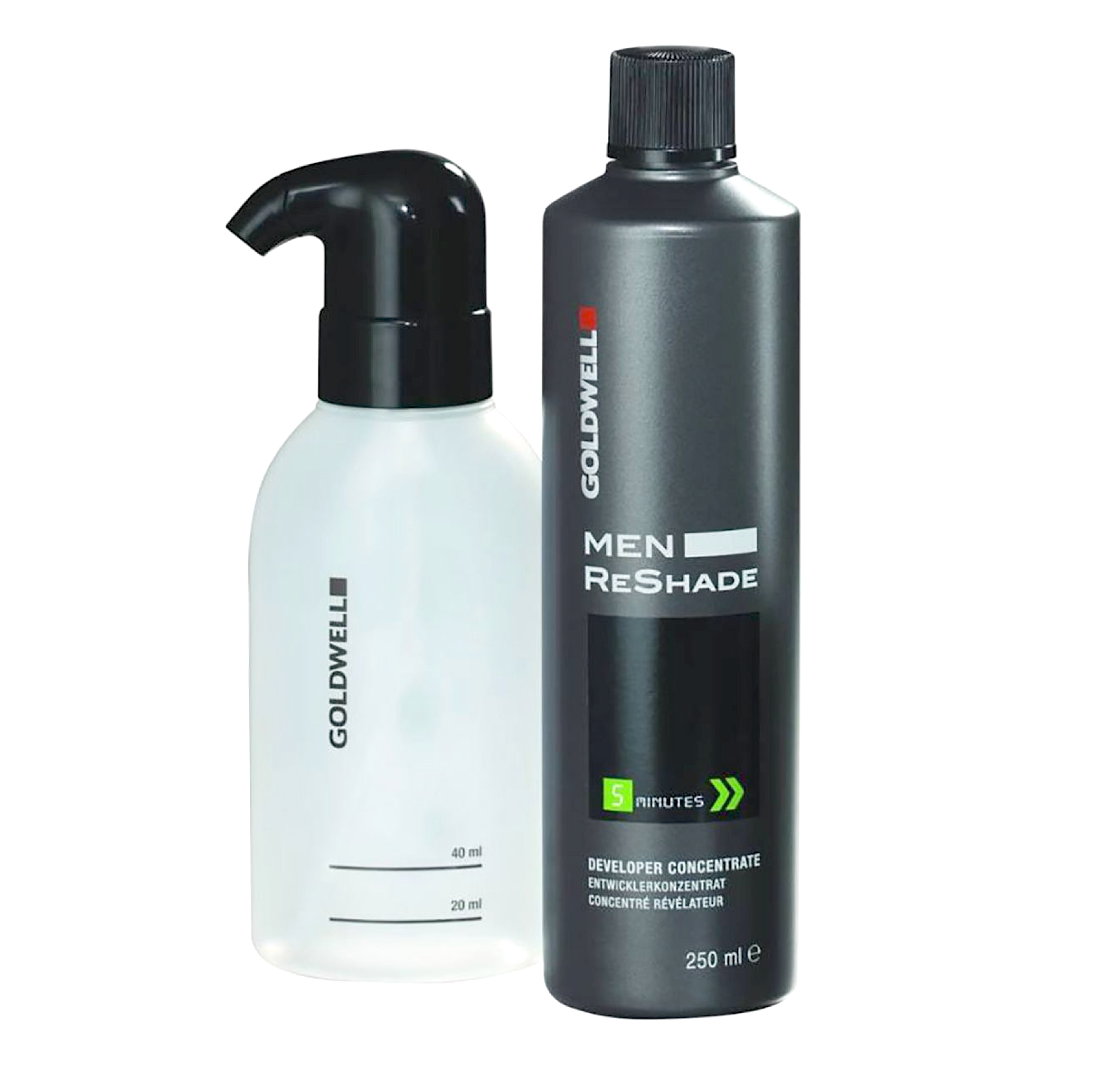 Goldwell Men Reshade Developer Concentrate 250ml + Applicator Bottle