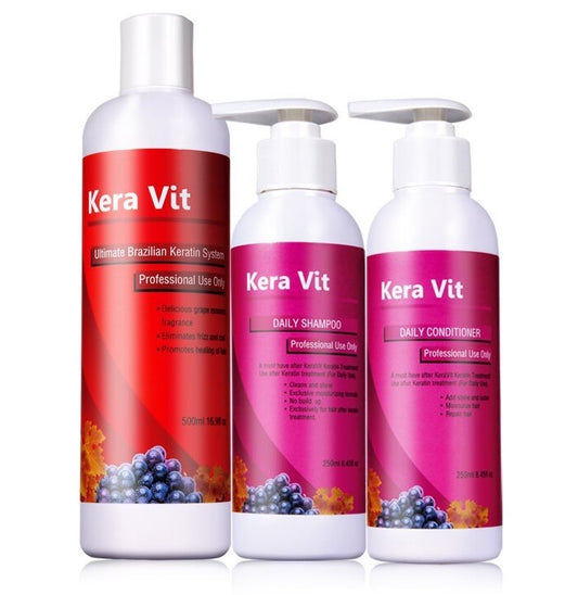 Kera Vit Ultimate Brazilian Keratin Treatment 500ml Plus Kit