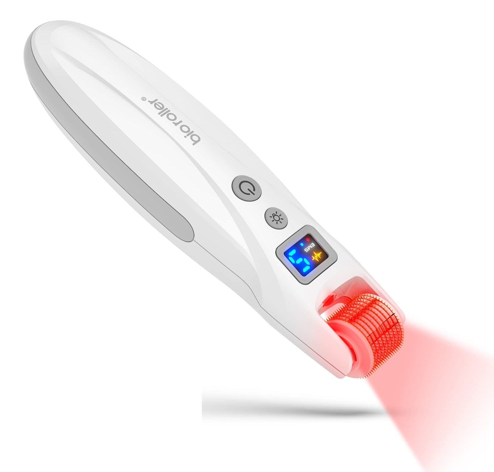 Hair Growth Derma Roller EMS Microneedling for Hair and Skin