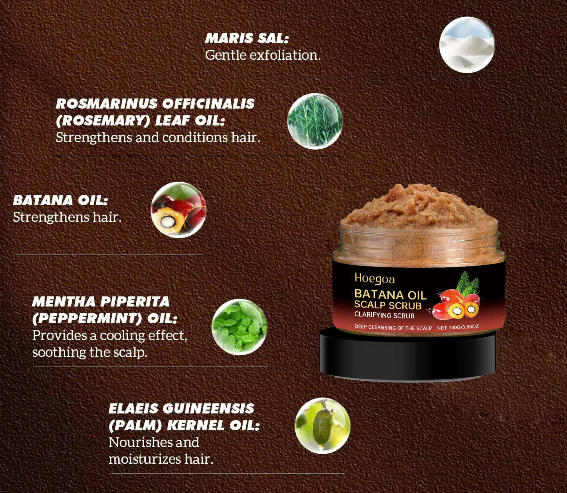 Hoegoa Batana Oil Scalp Scrub 100g