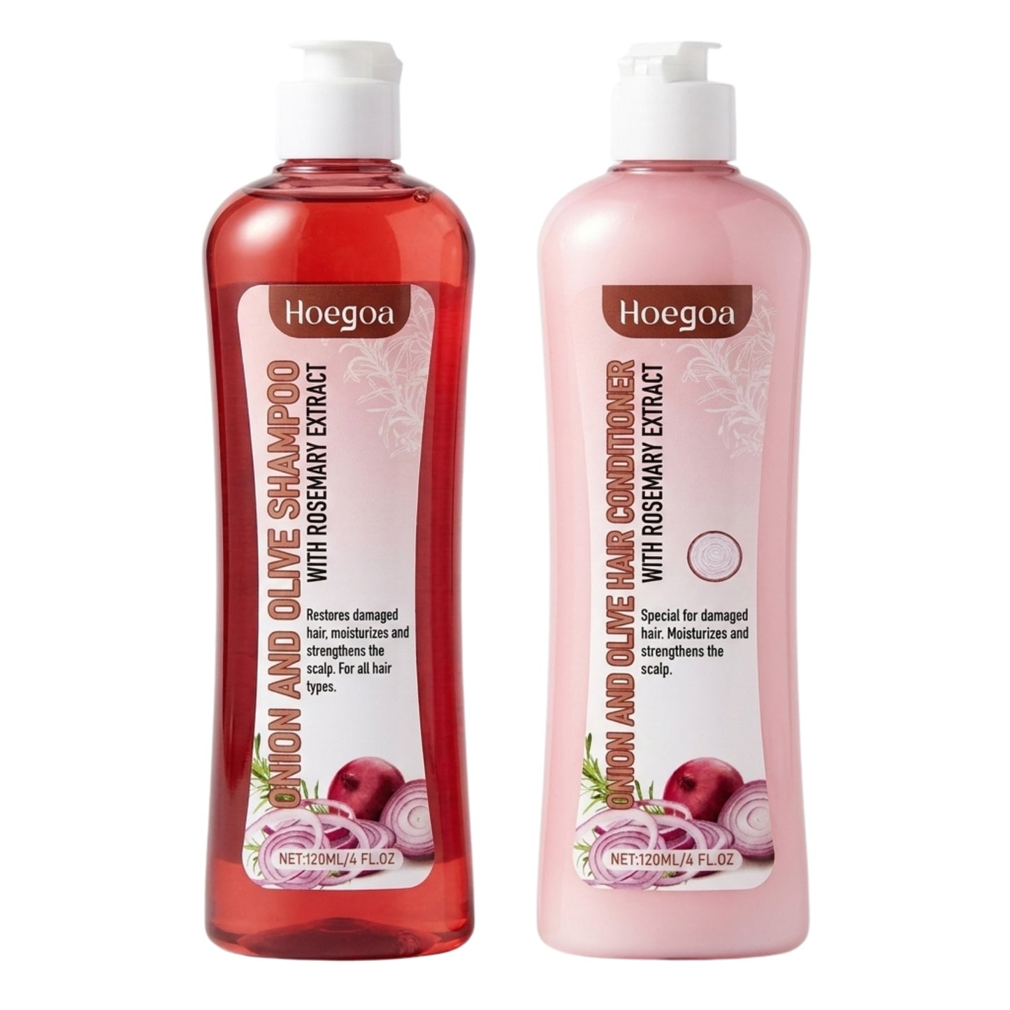 Hoegoa Onion & Olive Hair Shampoo and Conditioner 120ml