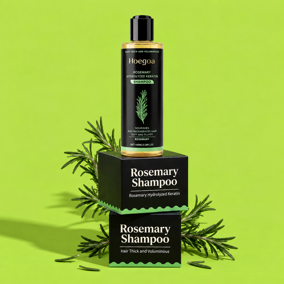 Hoegoa Rosemary Hydrolysed Keratin and Hair Growth Shampoo