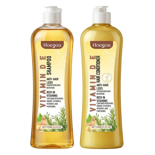 Hoegoa Vitamin D & E Anti Hair Loss Shampoo and Conditioner 120ml