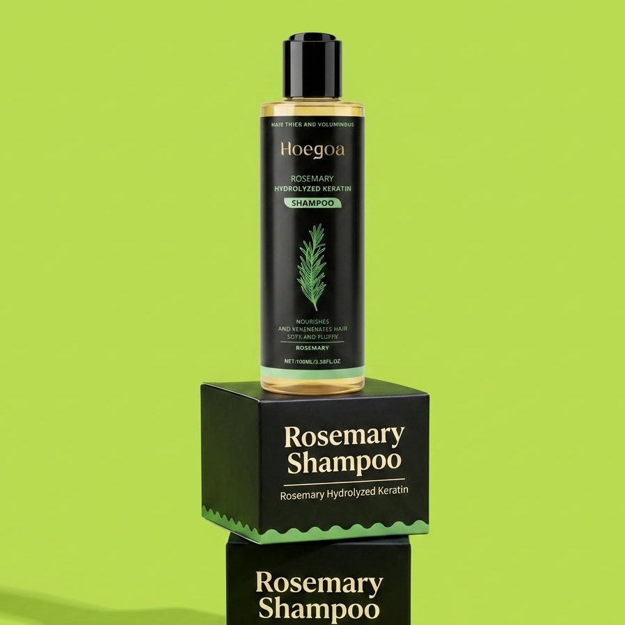 Hoegoa Rosemary Hydrolysed Keratin Shampoo Smoothing and Hair Growth