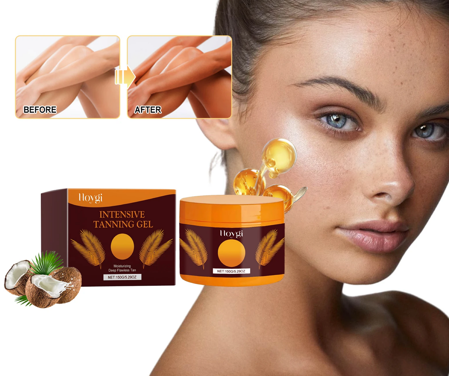 Hoygi Intensive Tanning Gel 150g