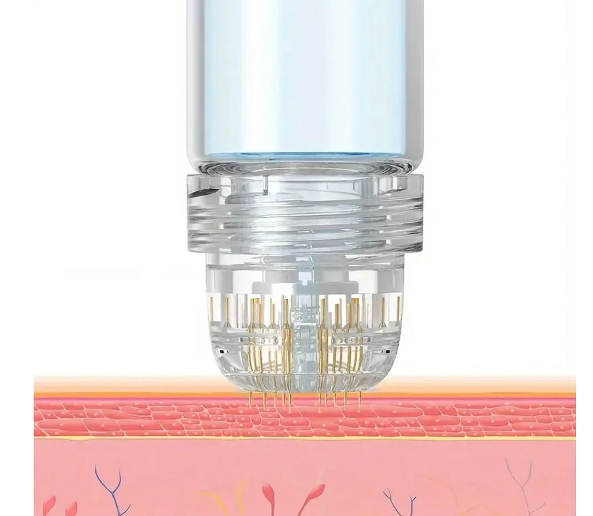 Hydra Derma Stamp Titanium Microneedling Tool 