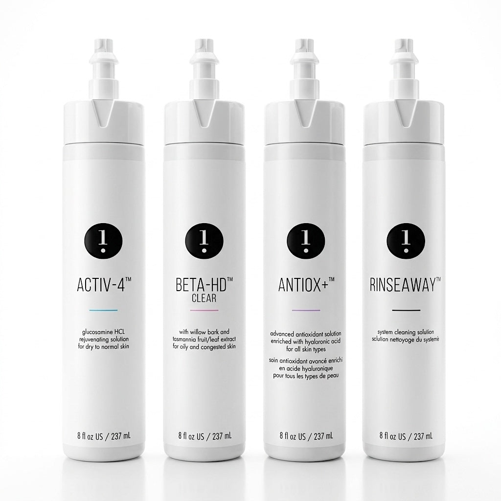 Hydrafacial Peeling Solution Dermabrasion Treatment 237ml (4pc)