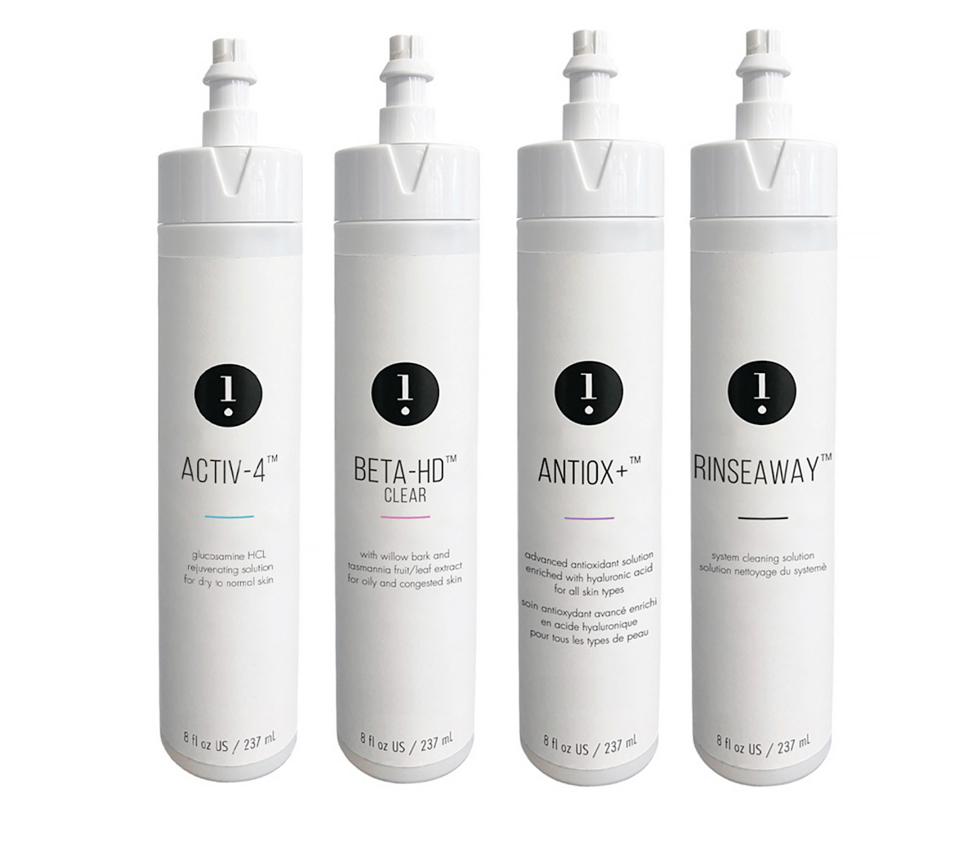 Hydrafacial Peeling Solution Dermabrasion Treatment 237ml (4pc)