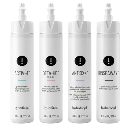 Hydrafacial Peeling Solution Dermabrasion Treatment 237ml (4pc)