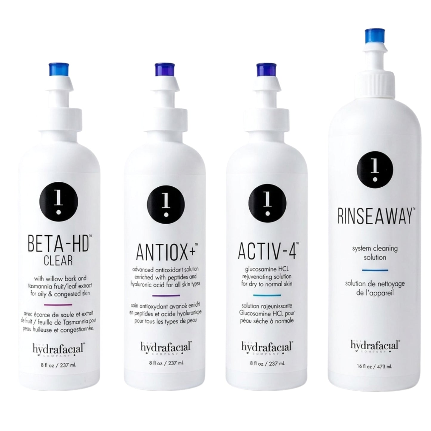 Hydrafacial Peeling Solution Dermabrasion Treatment Pack (4pc)