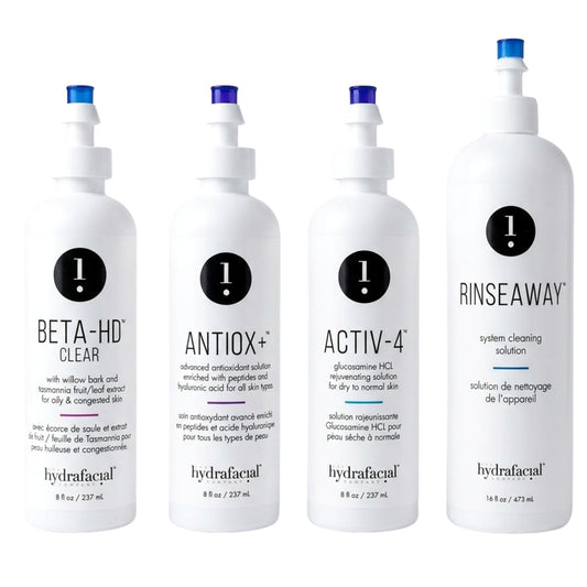 Hydrafacial Peeling Solution Dermabrasion Treatment Pack (4pc)