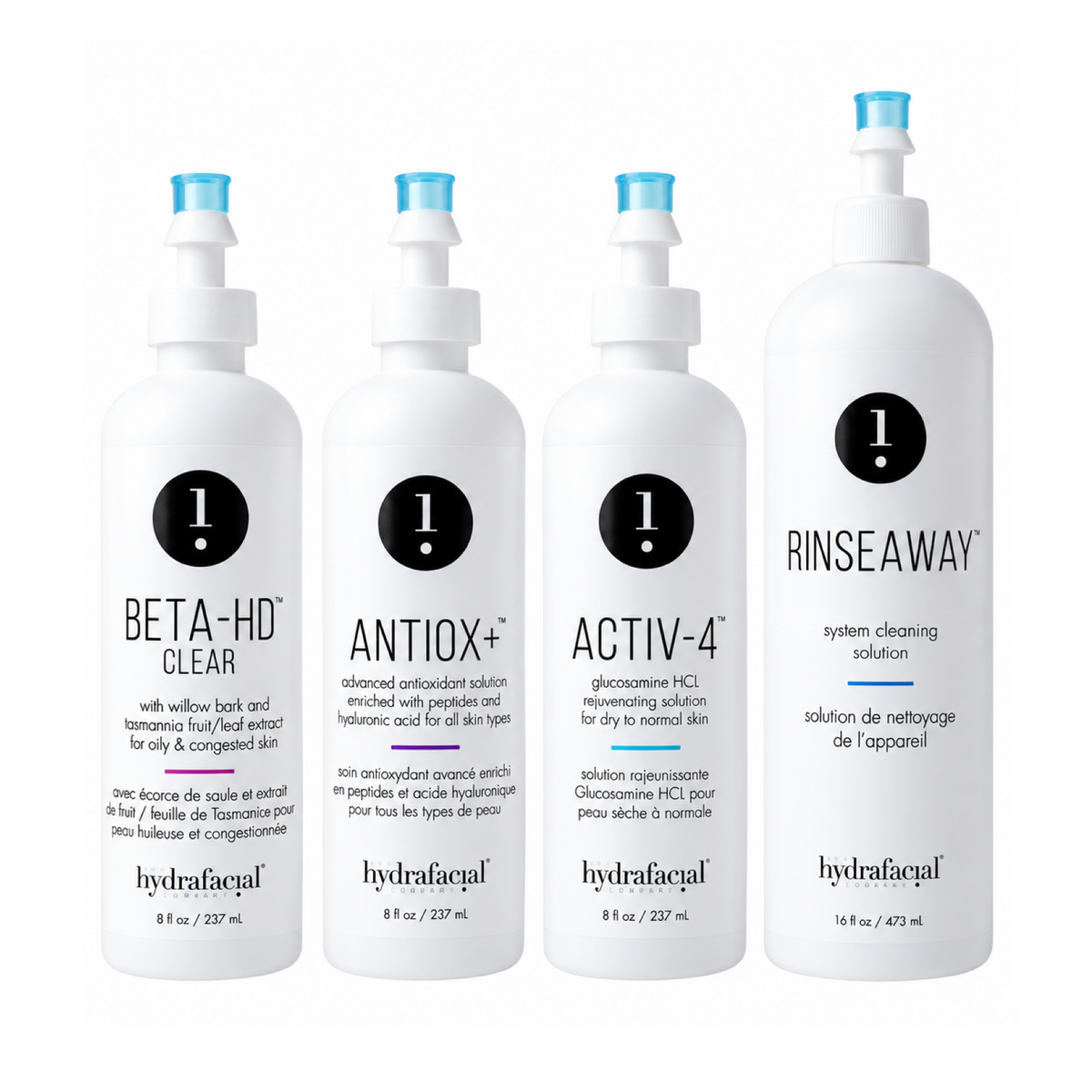 Hydrafacial Peeling Solution Dermabrasion Treatment Pack (4pc)
